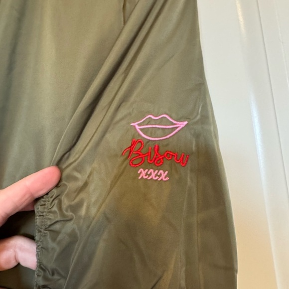 H&M Girls’ Olive Green Bomber Jacket – Size 11–12Y - Picture 4 of 5